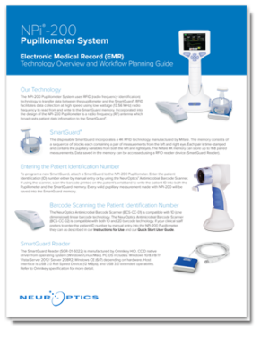NPi®-200 Pupillometer Resources - NeurOptics